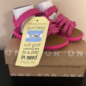 TOMS Hurache walker sandals, size 5